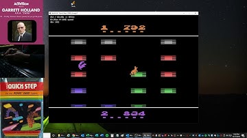 Quick Step - Atari 2600 EMU - Game 1 B/B - 1,073