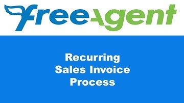 Recurring invoices in freeagent | how to create recurring invoices in freeagent | freeagent tutorial