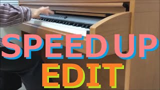 Initial D - SPACE BOY / DAVE RODGERS piano cover edit ver. 頭文字D First Stage (1st) BGM ピアノで弾いてみた OST