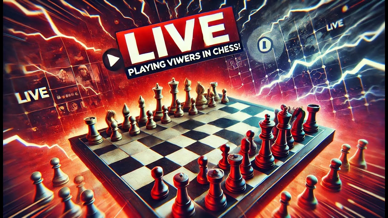 PLAYING CHESS VS VIEWERS LIVE 🔴 - YouTube