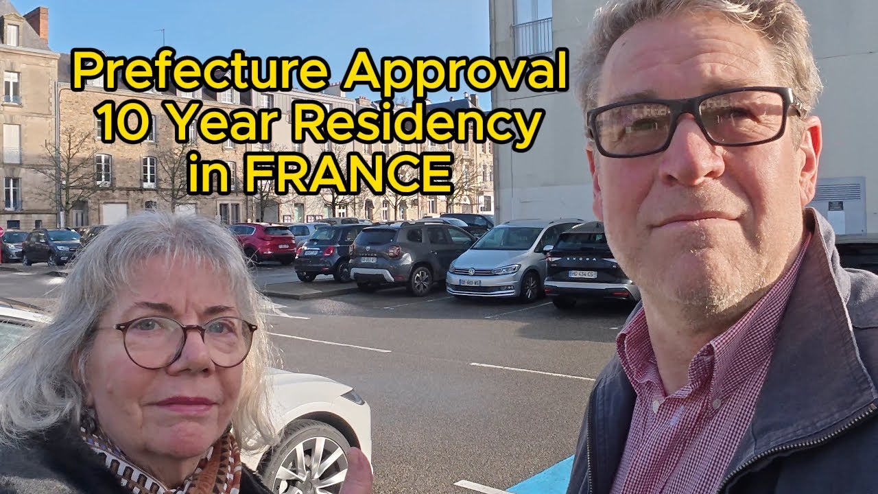 🇫🇷  Prefecture Approval--10 Year Residency in FRANCE | Daily Life | Retirement Life in France Ep 131