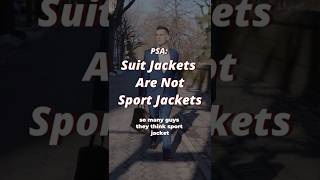 Tailor: why you CANT wear a suit jacket alone