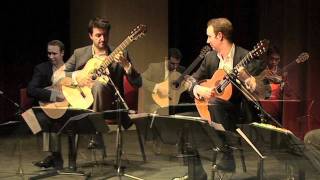 Video thumbnail of "Aquarelle Guitar Quartet "Ajde Dali Znaes Pametis Milice/Pajduska""