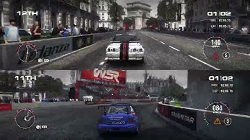 GRID 2 GAMEPLAY | SPLIT SCREEN #gameplay #car #gaming