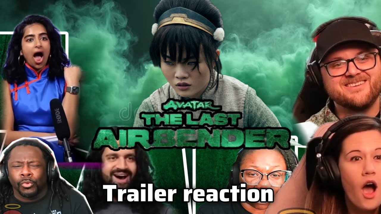 TOPH LOOKS GOOD!!!!!!!! |AVATAR THE LAST AIRBENDER TRAILER REACTION COMPILATION 