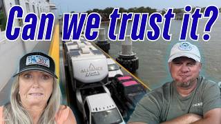 Our First RV Trip After Major Slide Repairs Galveston Ferry to Crystal Beach