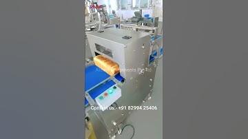 Bread Slicer High Speed Alzain Brand ⚙️ Bakery Equipments