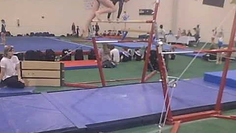 Level 4 USAG Uneven Bars Gymnastics  Maya VanBuskirk