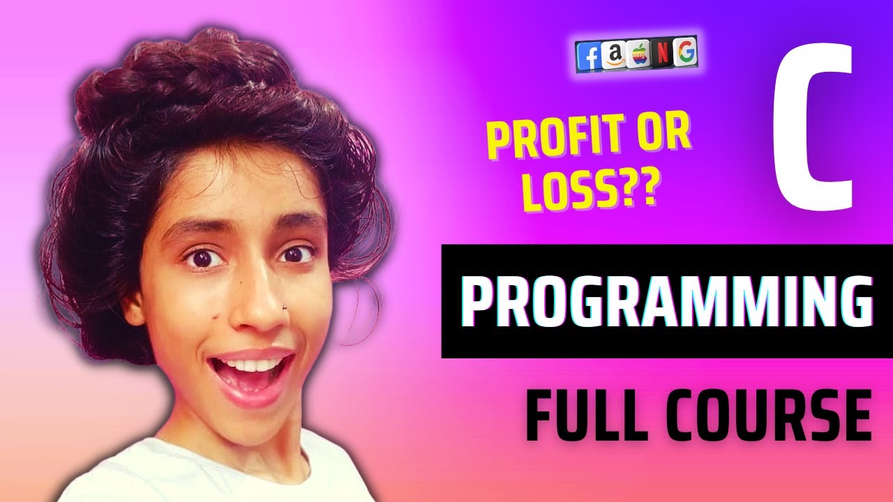 C Program to Calculate Profit and Loss, C Language, Data Structure ...