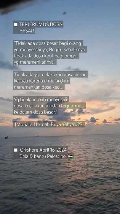 'Terjerumus Dosa Besar'#islamicshorts #freepalestine#islamicstatus #amalshalih#dakwahislam #islamic