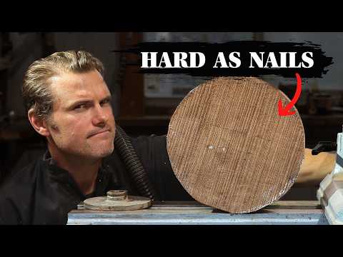 Turning One of Australia’s Hardest Timbers — Jarrah