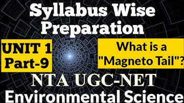 🔴Syllabus Wise UGC NET-Environmental Science Course-Unit 1-Part 9