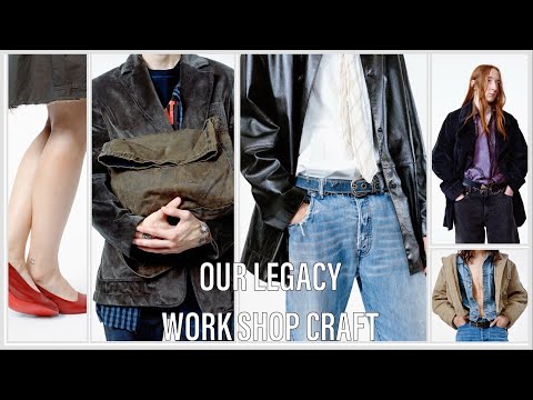 WORK SHOP】OUR LEGACYの再構築アイテムが発売された