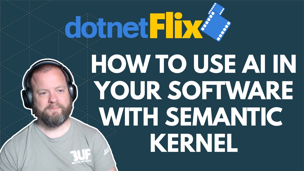 How To Use AI In Your Software with Semantic Kernel - YouTube