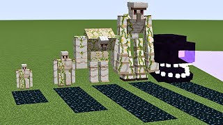 Which of All the Golem and Wither Storm Mobs will generate more Sculk ?