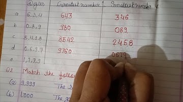 Class 3 | Maths Unit 1 | Place Value (Exercise 1E)