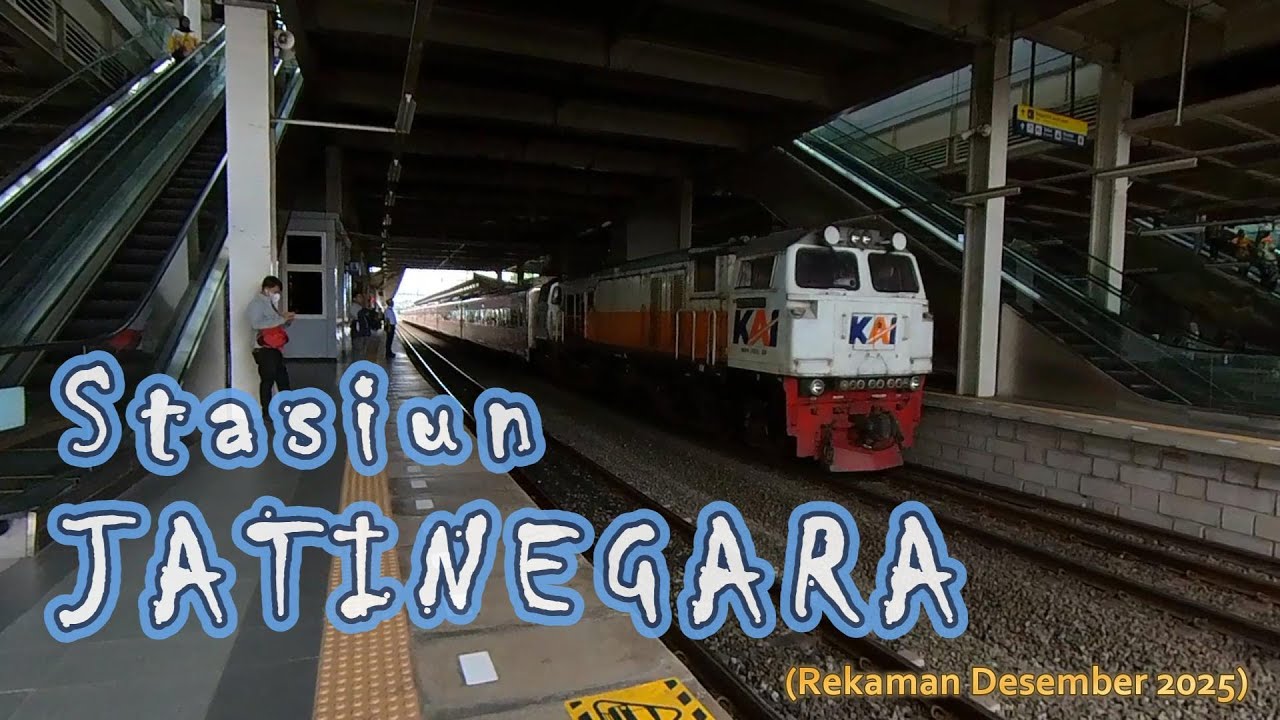 Menikmati Suasana Stasiun Jatinegara | Pusat Persilangan Kereta di Jakarta
