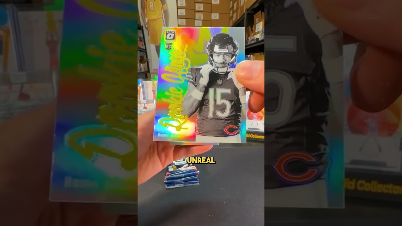 UNREAL ENERGY STACKED BACKWALL 🤯
Rome Odunze Rookie Kings case hit from a hot box!
⚡Whatnot in bio