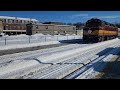 MBTA 1030 Boston and Maine HERITAGE Unit Cab Car 1719 in Ayer MA 