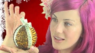 Vintagious Homemade Christmas - How to make Pomander decoration