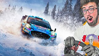 SOY PILOTO DE RALLY "PROFESIONAL" en EA WRC 23 😎 screenshot 4