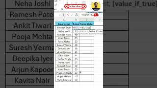 Excel Interview Question | IF Formula to Get Good or Bad Status in Excel