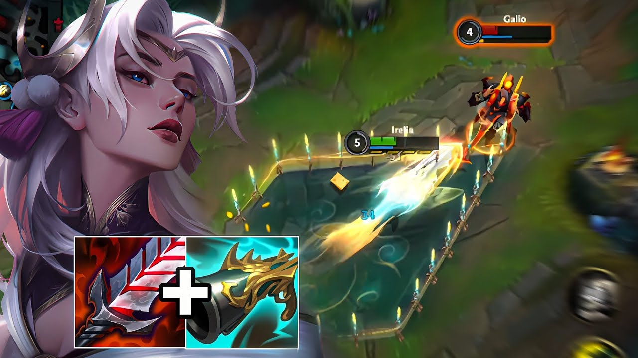 CRIT IRELIA NEW META BUILD? HARD CARRY WILD RIFT