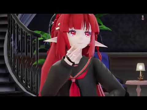 【MMD】『乙女解剖Otome dissection』【くろくも】ヴィグナ 紅豆 Vigna【アークナイツ明日方舟Arknights】2160p 4K 360p