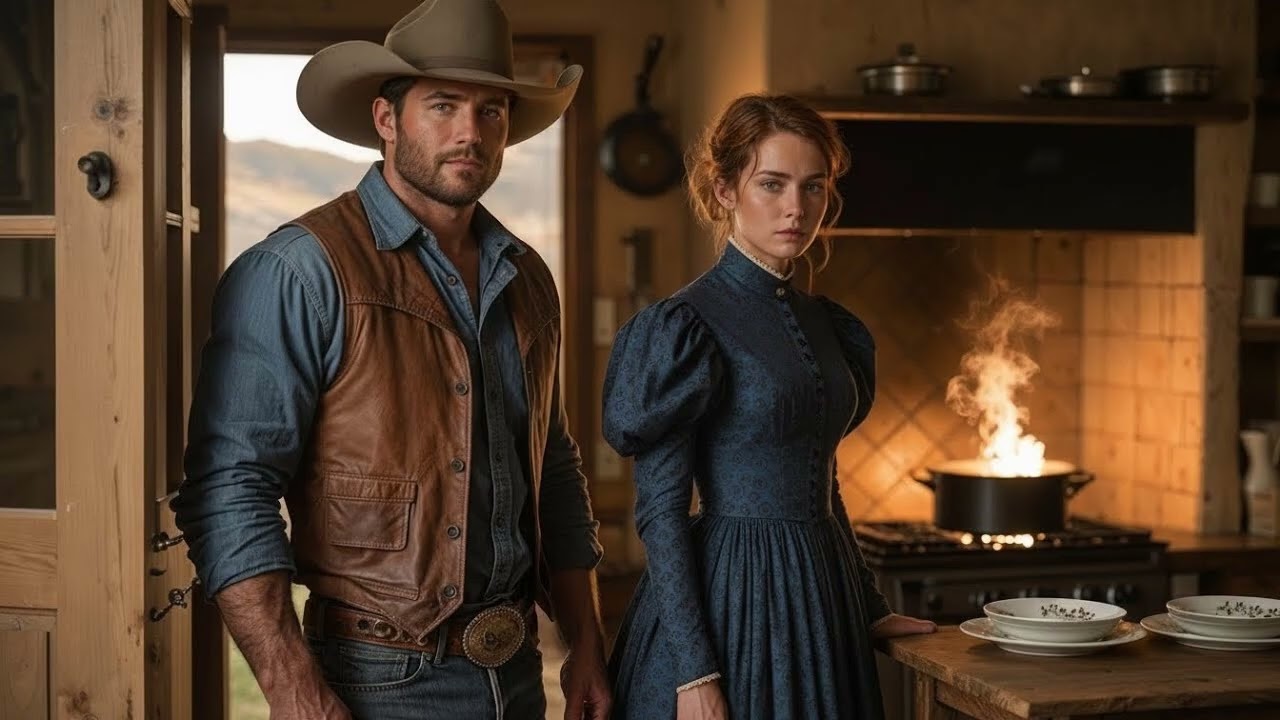 O Caubói Esperava Apenas Silêncio… Mas Encontrou Jantar no Fogão e Dois Pratos à Espera