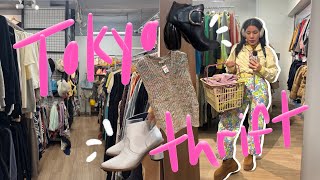 Thrift with me in Tokyo & try on haul 🇯🇵