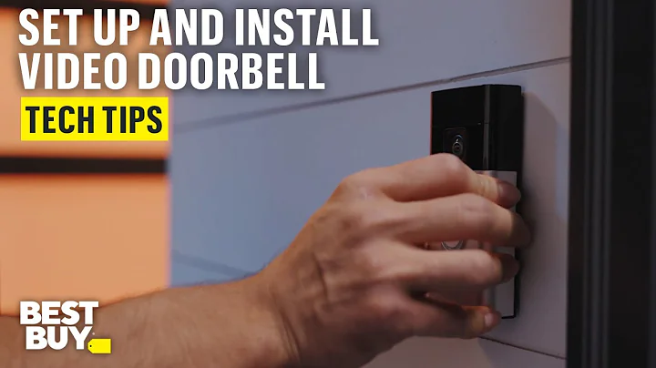 Setting Up and Installing the Ring Battery Doorbell – Tech Tips from Best Buy