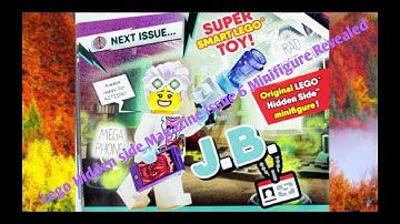 Lego Hidden side Magazine issue 6 Minifigure Revealed