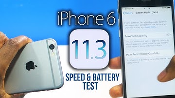 iOS 11.3 on iPhone 6: NEW Features, Speed & Battery Test!