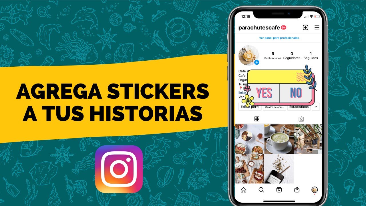 Como poner stickers en las historias Instagram 📸[Instagram tips 2021