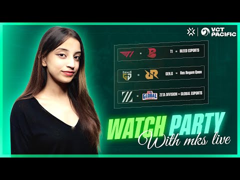 [WatchParty]  T1 vs BLEED ESPORTS || VCT Pacific Kick off