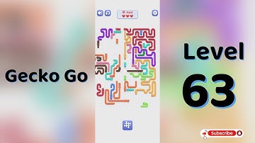 Gecko Go Level 63 Walkthrough 🦎 | Puzzle Escape Game | Safe Path Strategy & Solutions