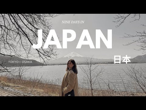 JAPAN VLOG • Exploring Tokyo & Osaka 🎌🍙🏯