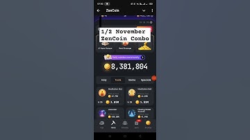 1/2 November Zen Coin Combo #ZenCoinCombo1/2November #games #game #gaming #gameplay