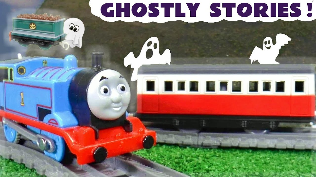 Ghostly Toy Train Stories with Thomas Trains and Funlings