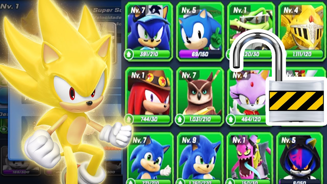 🔵 Sonic Forces - Speed Battle - Jogando ONLINE no CELULAR contra oponentes  reais! 