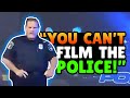 Cop Thinks 18th Amendment Prohibits Filming Police
