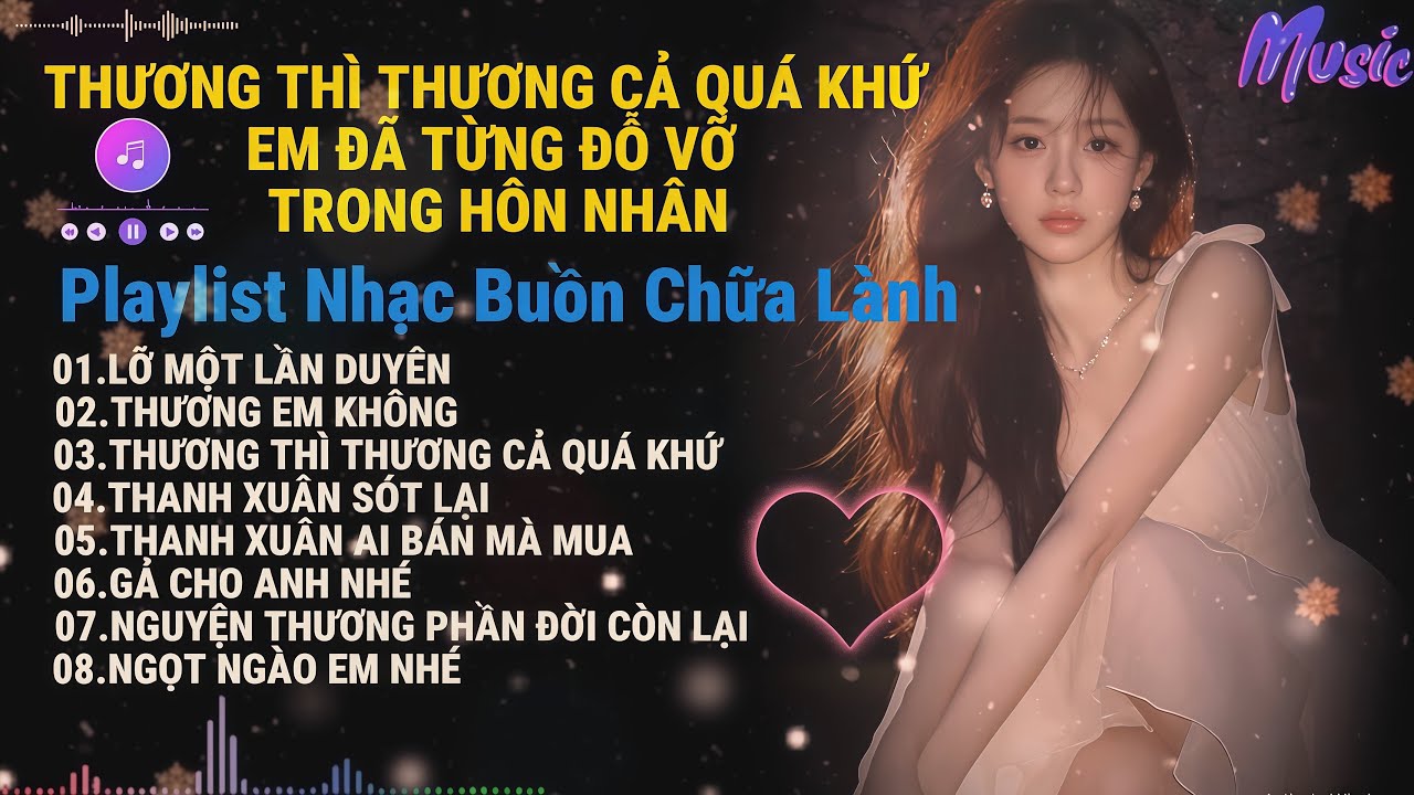 Playlis,Nhạc Hay ,Thương Em Không,Thương Thì Thương Cả Quá Khứ,Nguyện Thương Phần Đời Còn Lại.