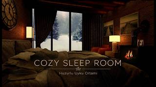 Kusursuz Bir Uyku Ortamı | Sıcak Oda, Hafif Ateş ve Yumuşak Müzik | Soft Fire & Relaxing Music screenshot 5