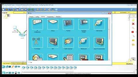 Packet Tracer 9.2.1.4 | تمارين شبكات : تكوين نات ثابت | configuring static nat