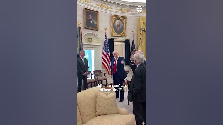 Trump alardea de cuánto han ganado dos de sus amigos más ricos con los polémicos aranceles