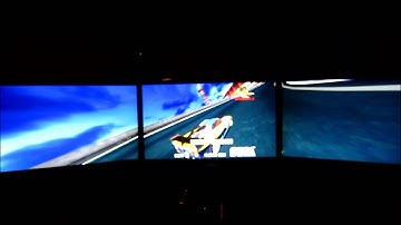 3 Screen Sega Scud Race - Supermodel Model 3 emulator