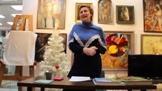 Юлия Крутеева читает стихи. 14.12.17 - 1