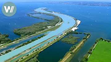 Welche Fließrichtung hat der Rhein?