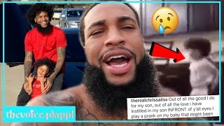 Chris Sails RESPONDS after his Pr@nk on son GOES B@D