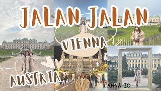 JALAN JALAN SEHARIAN DI VIENNA AUSTRIA  || ISTANA SCHÖNBRUNN || BELVEDERE || WIENER CHRISTKINDLMARKT